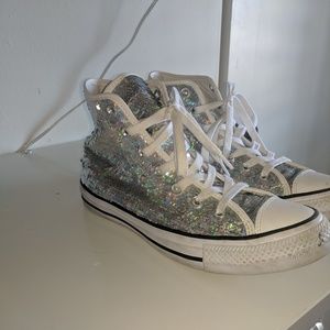 Holographic Converse high tops